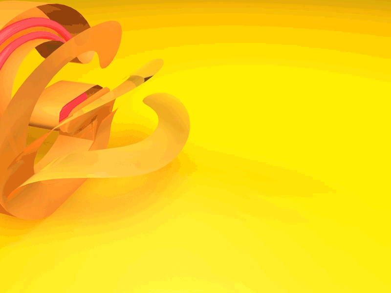 Animated swimmer